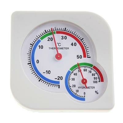 Термометр уличный, гигрометр, белый Luazon Home 144108 .