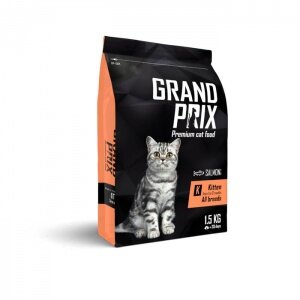 Сухой корм для котят Grand Prix Kitten с лососем 0,3 кг