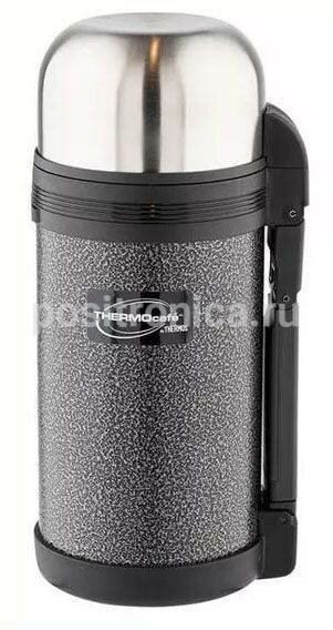 Термос Thermos ThermoCafe HAMMP-1200-HT, 1.2л, стальной/черный (725370)