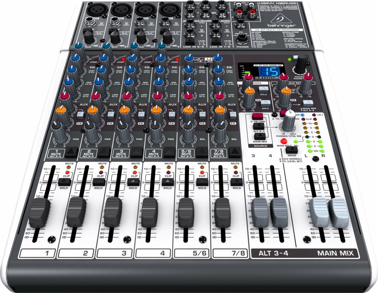 Behringer Xenyx X1204USB микшерный пульт с USB-интерфейсом