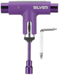 Ключ для скейтборда Silver Purple
