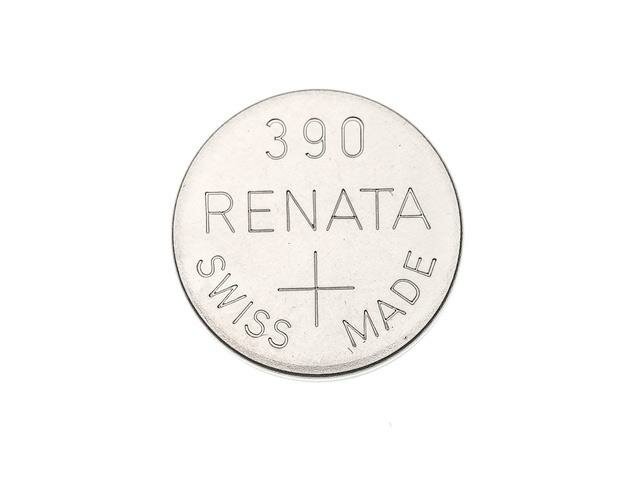 Дисковый элемент питания Renata 390 1.55V (SR1130SW) , 1шт.