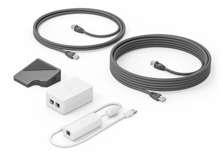 Система для видеоконференций Logitech Cat5E Kit for Tap-GRAPHITE-USB (952-000019)