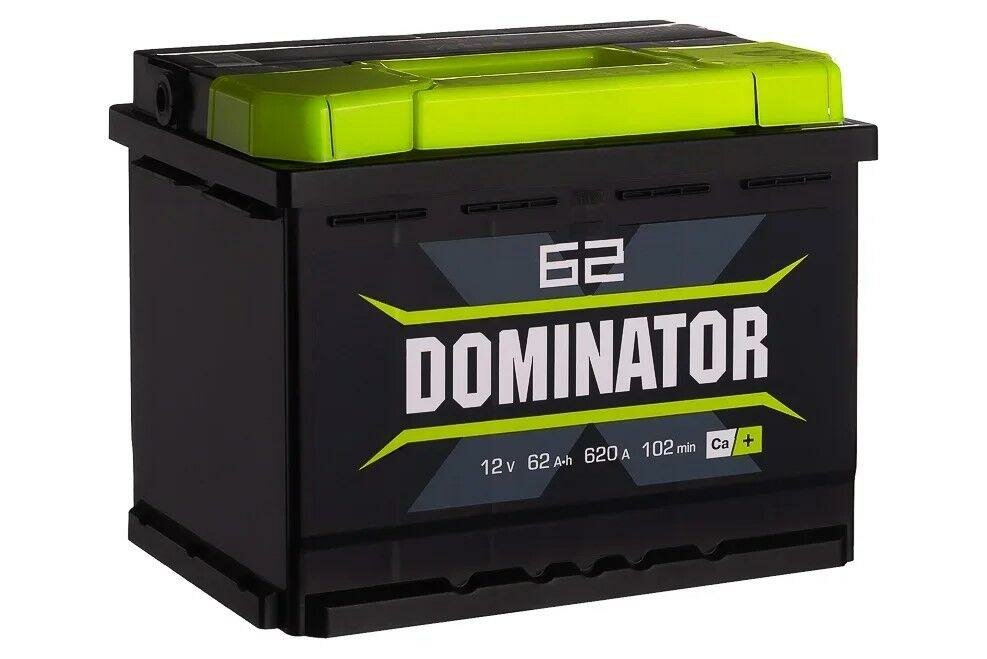 Аккумулятор Dominator 62Ач обратная полярность LB2 562110060