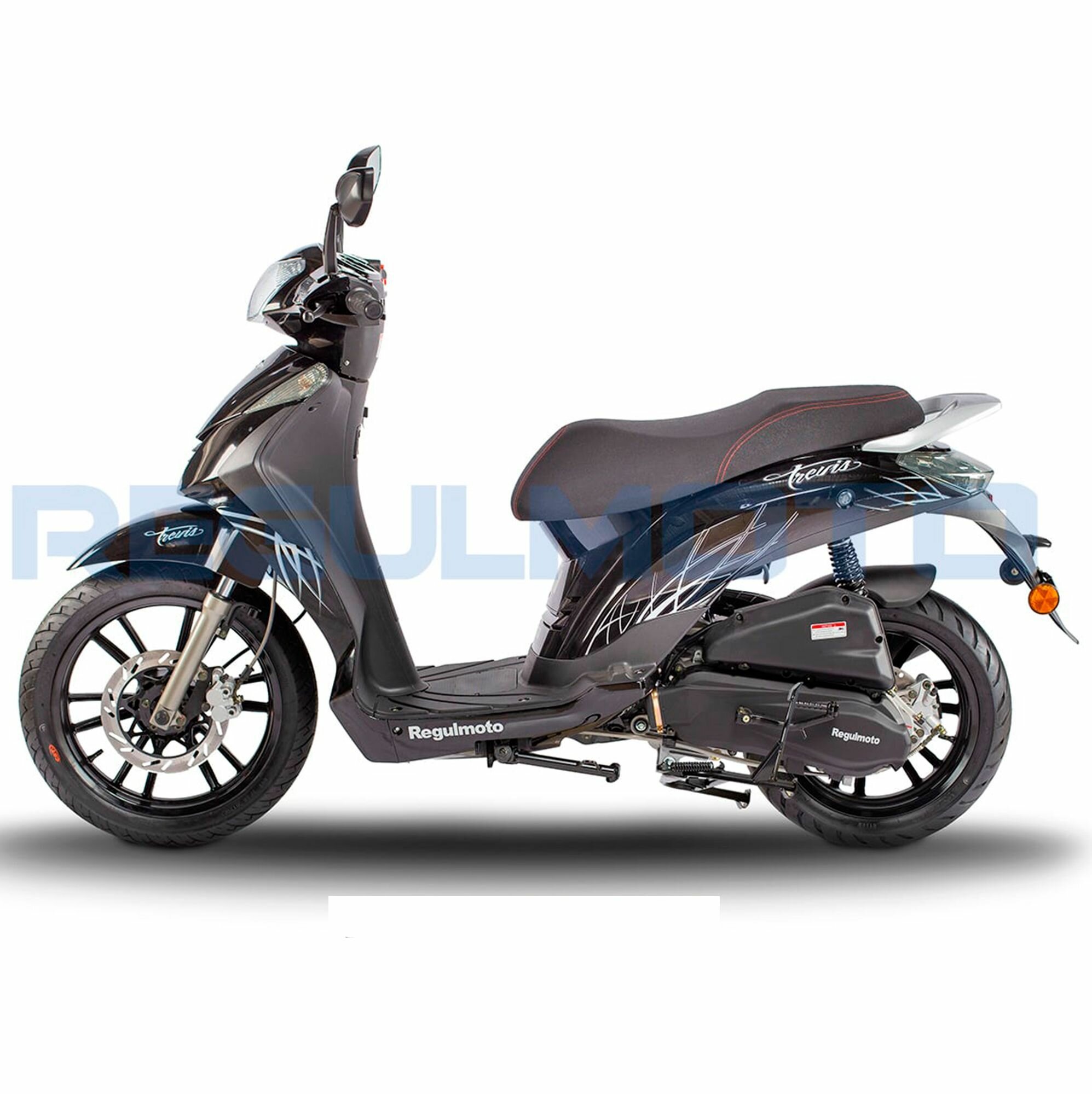 Скутер Regulmoto TREVIS 125 (LJ125T-16) Черный 100019-3