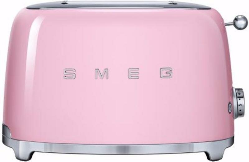 Тостер Smeg на 2 хлебца TSF01PKEU (Pink)