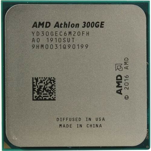 Amd CPU Athlon 300 PRO 300GE YD300BC6M2OFH 3.4GHz,5MB,35W,AM4 tray, with Radeon Vega Graphics