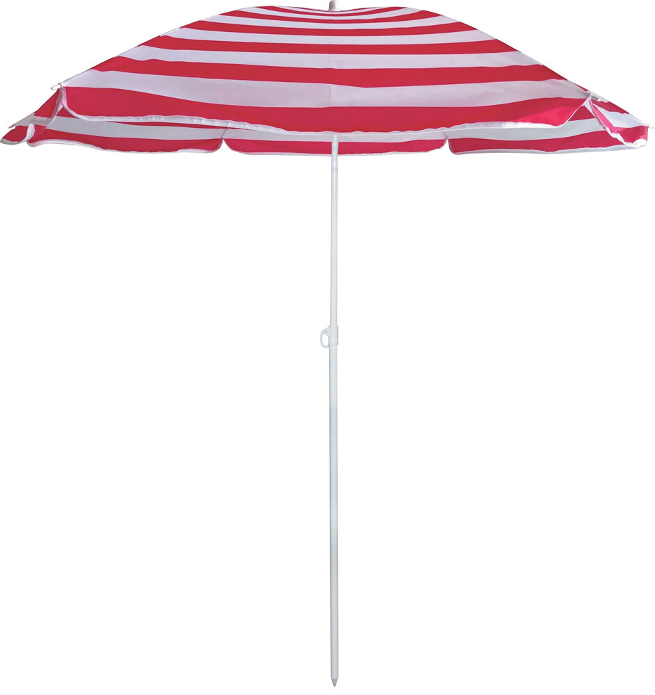 Зонт пляжный Ecos BU-68 диаметр 175 см, складная штанга 205 см
