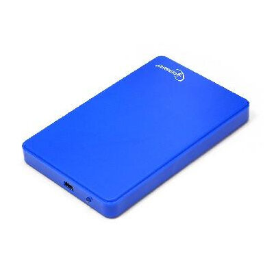 Корпус внешний для HDD Gembird EE2-U2S-40P-B, синий, USB 2.0, SATA, пластик