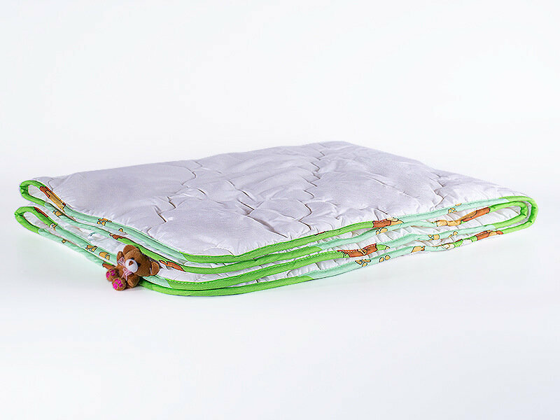 Одеяло стеганное легкое "Бамбуковый медвежонок" 100 х 150