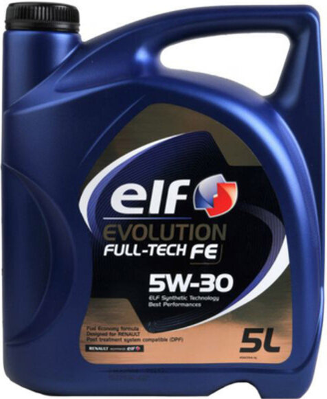 Масло ELF Evolution Fulltech FE 5W30 5л .