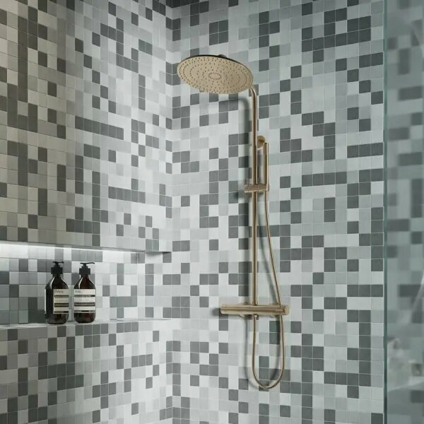 фото Мозаика керамогранитная Artens Metropoly 30x30 см цвет серый