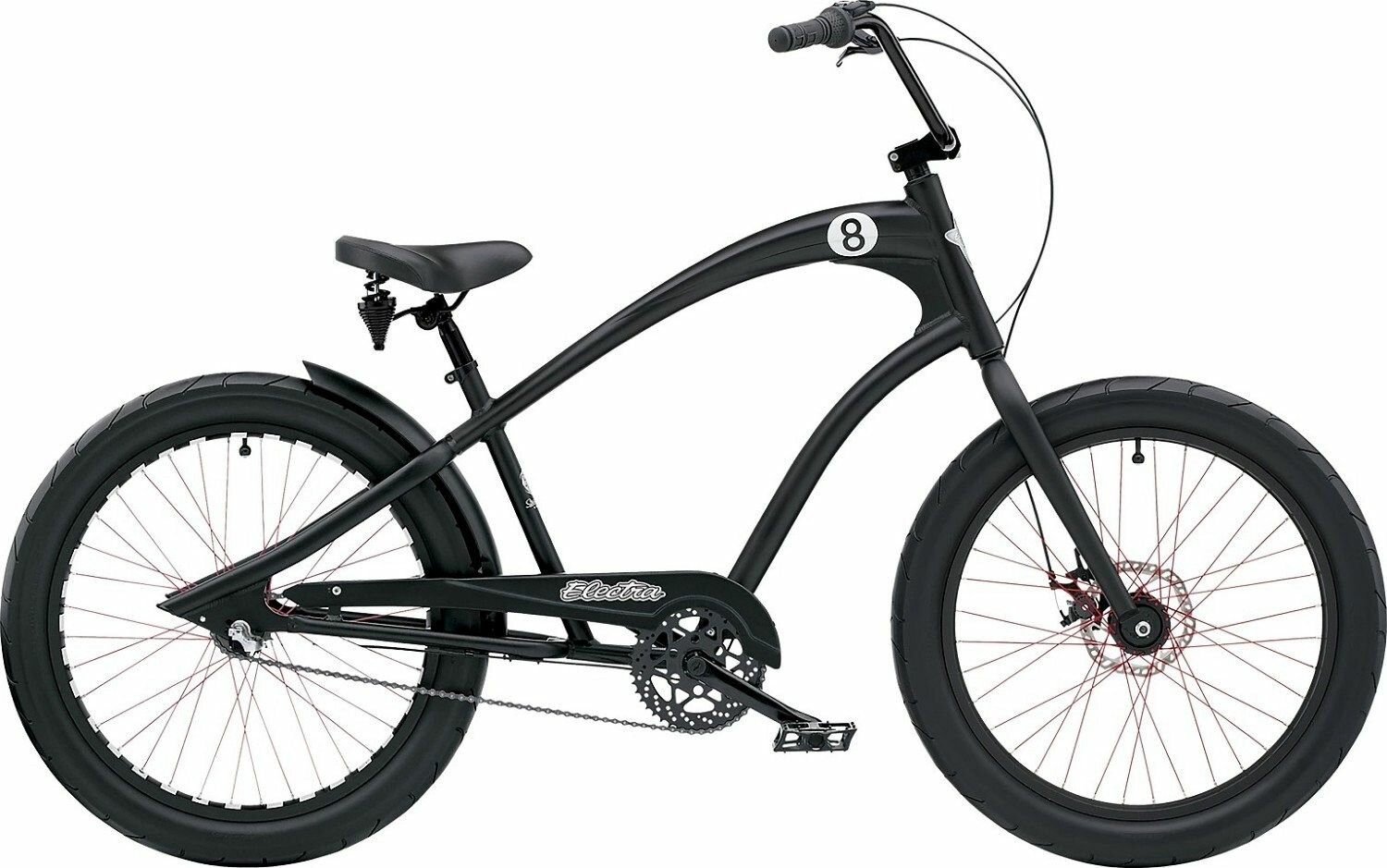 фото Велосипед Electra Straight 8 8i (Велосипед Electra Straight 8 8i 24" черный, 268213)