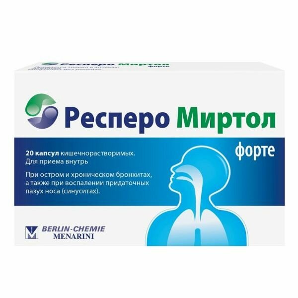 Респеро миртол форте капс. кш/раств.