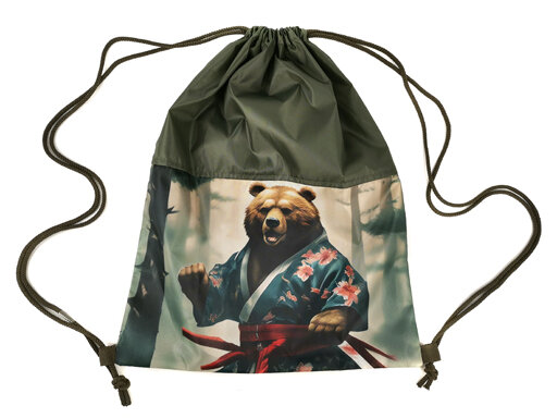 фото Сумка для сменной обуви ткань 420/340 ТМ "Лимпопо" " Неудержимый Миха" арт. LPR0685