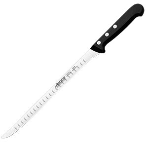 Нож для окорока «Универсал»;сталь нерж.,полиоксиметилен;,L=36/24см;черный,металлич., Arcos, QGY - 281801
