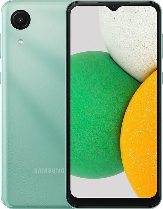 Смартфон Samsung Galaxy A03 Core 2/32Gb (SM-A032FLGDAFC), светло-зеленый