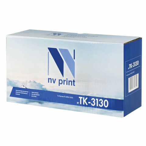 Тонер-картридж NV PRINT (NV-TK-3130) для KYOCERA FS-4200D/4300D, комплект 2 шт., ресурс 25000 стр.