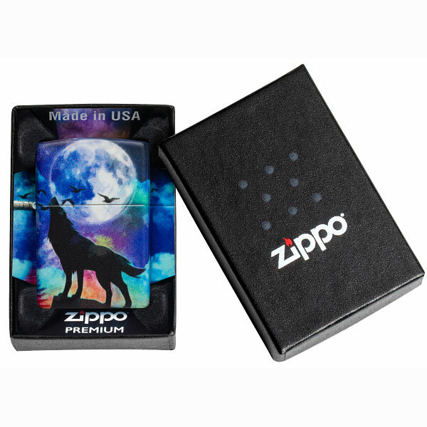 Зажигалка Zippo Classic Wolf Design 540 Matte 49683 - фотография № 10