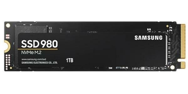 Твердотельный накопитель SSD M.2 1 Tb Samsung 980 NVMe Read 3500Mb/s Write 3000Mb/s 3D NAND TLC (MZ-V8V1T0BW)