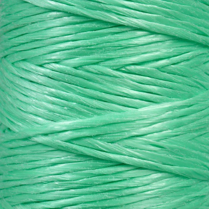 Шпагат для подвязки растений, 200 м, полипропилен, зелёный - фотография № 2