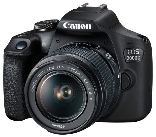 Зеркальный фотоаппарат Canon EOS 2000D Kit 18-55 IS II (