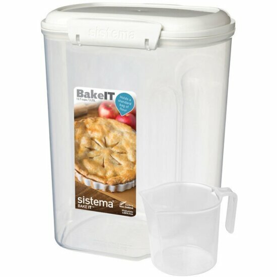 Контейнер SISTEMA BAKE-IT с чашкой 3,25л, (1250)