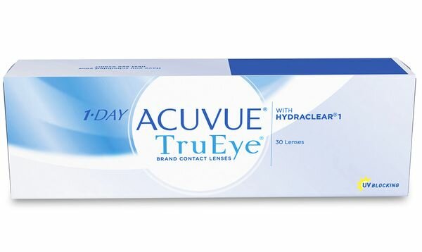   Acuvue 1 day trueye with hydraclear (8.5/-1) 30