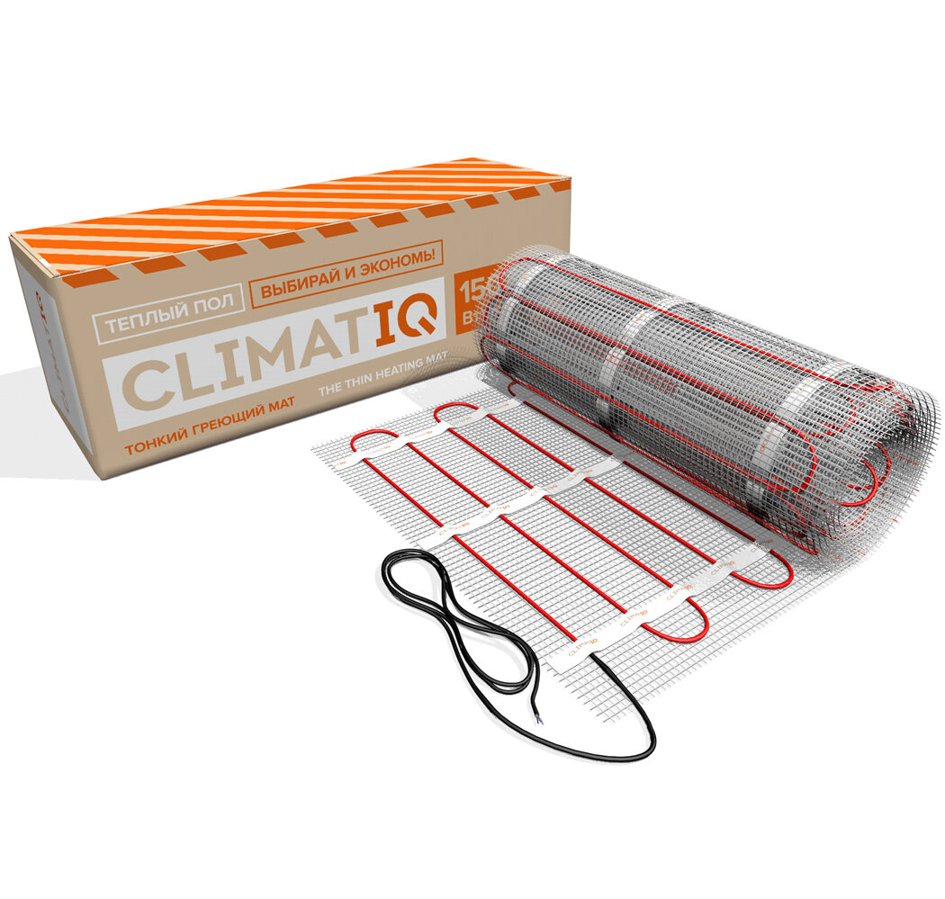 Нагревательный мат CLIMATIQ 9 (9,0 кв. м)