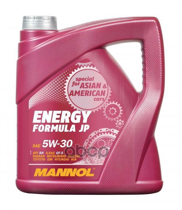 Полусинтетическое моторное масло Mannol Energy Formula JP 5W-30