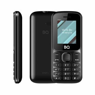 Телефон BQ 1848 Step+ black (без СЗУ в комплекте)