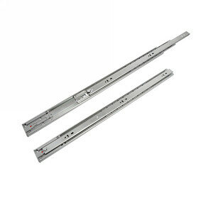фото Комплект шариковых направляющих полного выдвижения стальной серый 500х13х45 мм (2 шт.) (DM45-500-POW)