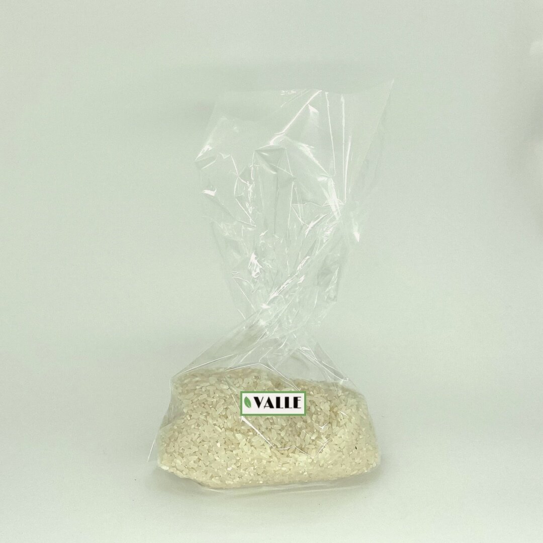 Рис круглозерный белый VALLE 3кг - (3уп. по 1кг)