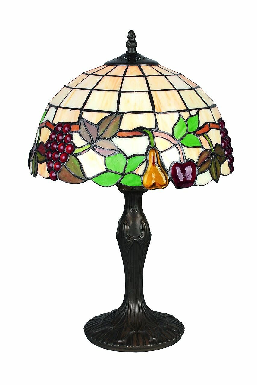 Настольная лампа Omnilux Alenquer OML-80304-01, Разноцветные, E27