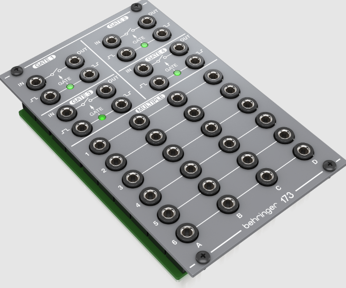 Behringer 173 Quad Gate/Multiples  Quad Gate/Multiples   Eurorack