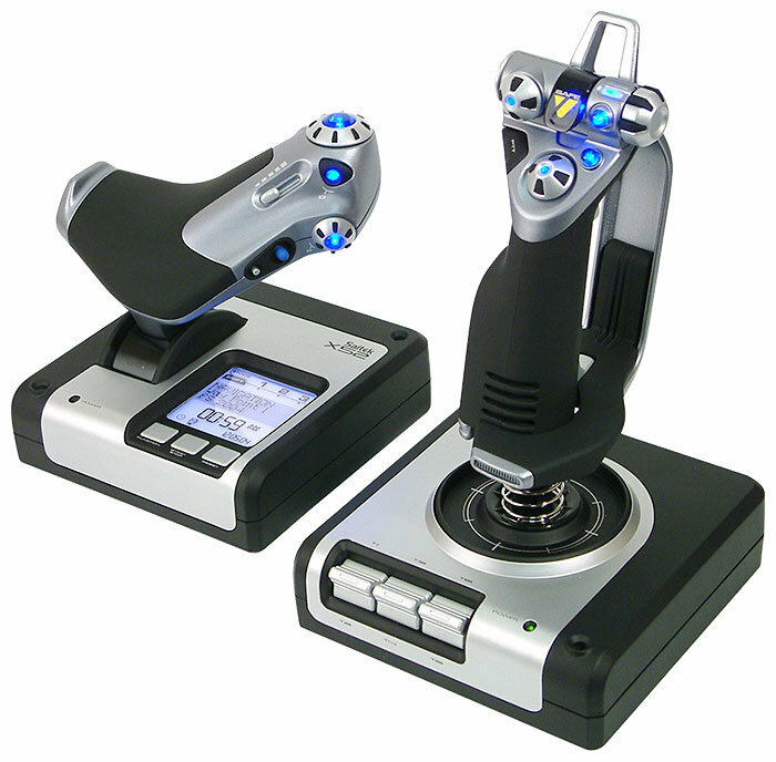 Джойстик Saitek X52 Flight Control System (945-000006)