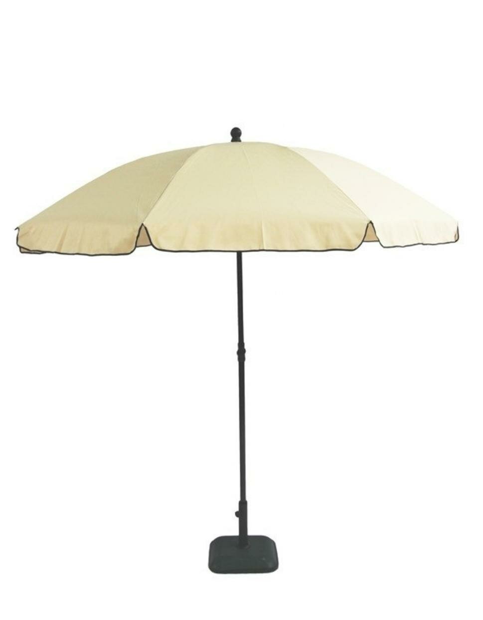 Садовый зонт Lex 1192 бежевый - фотография № 1