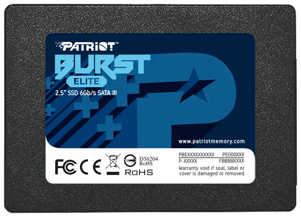 SSD-накопитель Patriot 1.92TB SATA III PBE192TS25SSDR