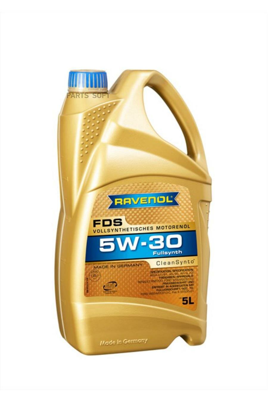 Моторное масло RAVENOL FDS SAE 5W-30 ( 5л) new RAVENOL / арт. 111113900501999 - (1 шт)