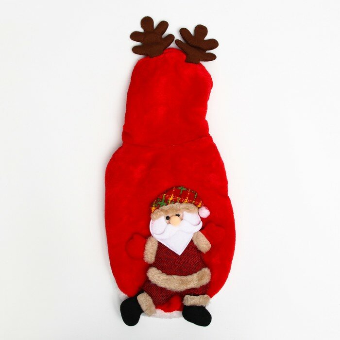 Куртка на кнопочках с меховой отделкой Santa, M (ДС 25, ОГ 37 см) - фотография № 8