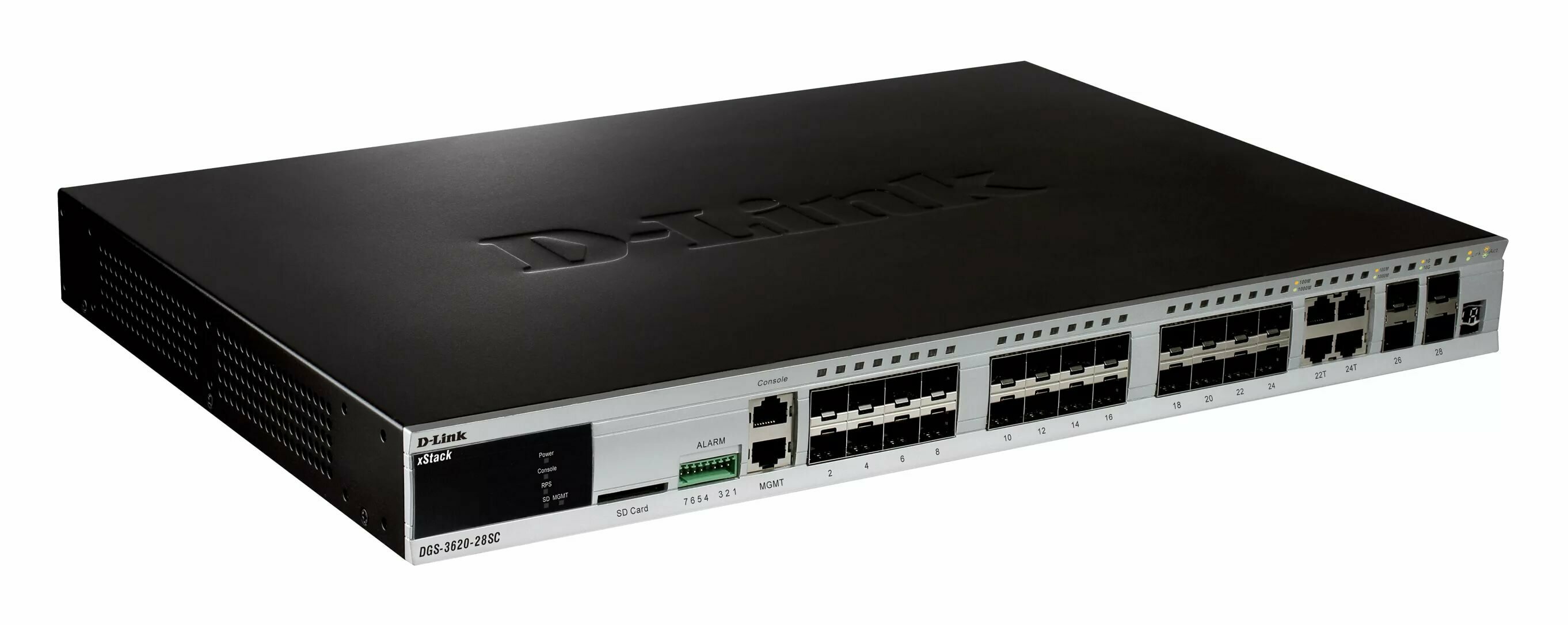 Коммутатор D-Link xStack DGS-3620-28SC DGS-3620-28SC/B1AEI/Управляемый Layer 3