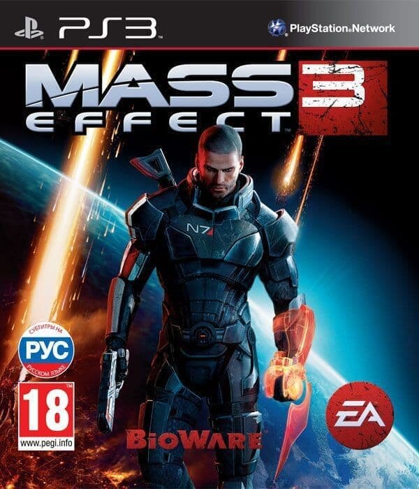 Mass Effect 3 (русские субтитры) (PS3)