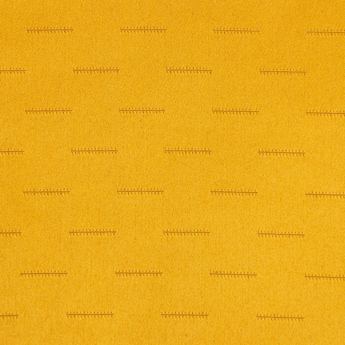 Штора портьерная Этель "Штрихи"цв.желтый,на шторн.ленте 130х300 см,100% п/э - фотография № 2