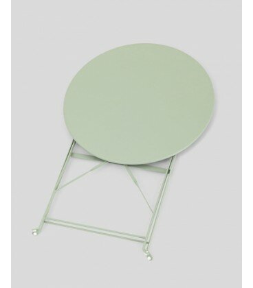 Комплект стола и двух стульев Бистро, светло-зеленый - фотография № 5