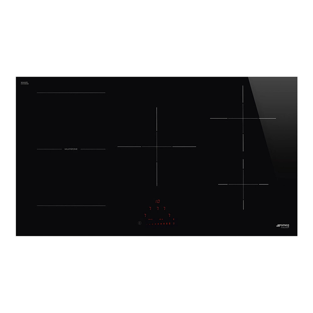 Индукционная варочная панель 90х51 см Smeg SI1M4954D черная - фотография № 2