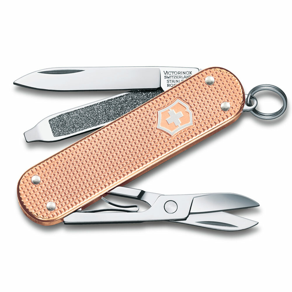 Нож-брелок Victorinox Classic SD Alox Colors Fresh Peach 58 мм 0.6221.202G