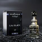 Арома-масло для тела мужское серия “Shahinshah” Eau Black, 10 мл - изображение