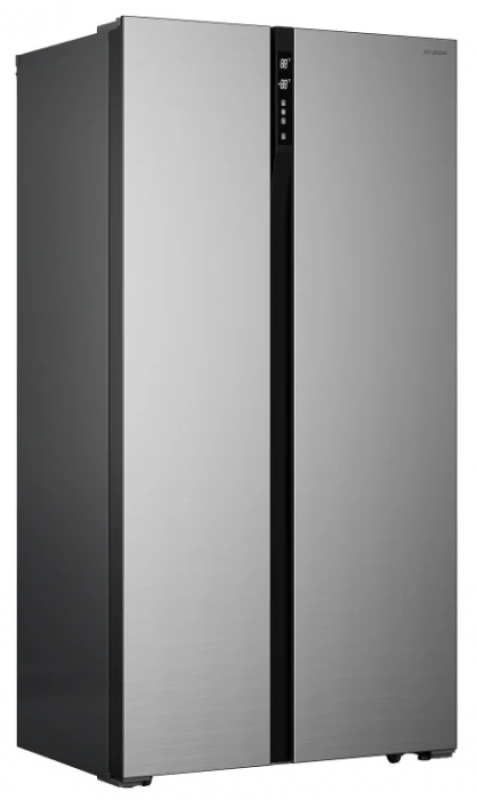 Холодильник Hyundai CS4505F нержавеющая сталь - фото №1