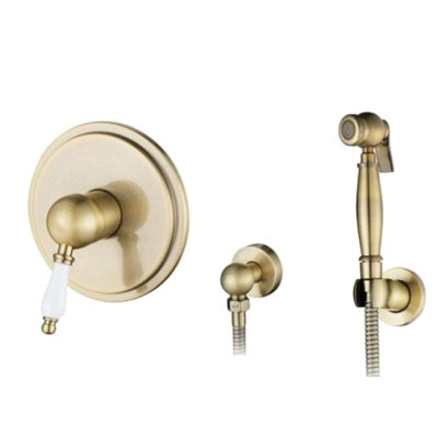 Смеситель Kaiser Vincent скрытого монтажа бронза 31017-1