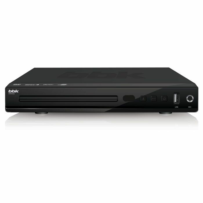 DVD плеер BBK DVP035S 14 Вт, черный